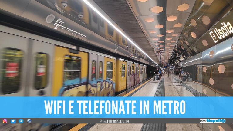 Metro di Napoli, finalmente la svolta: arriva la connessione Wifi, sì anche alle chiamate