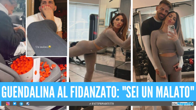 Guendalina Tavassi scatenata a S. Valentino, prima in palestra poi nella stanza d’albergo col fidanzato Federico Perna