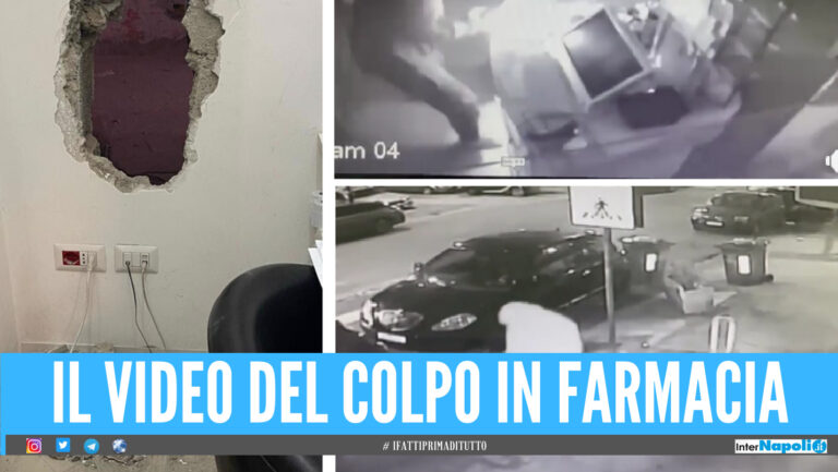 Farmacie nel mirino dei banditi a Napoli, 5 colpi negli ultimi giorni: il video dell’ultimo raid