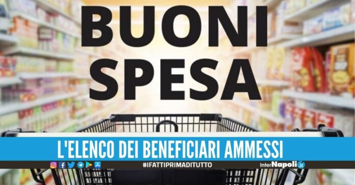 Approvate le domande per i buoni spesa a Villaricca: in arrivo gli sms