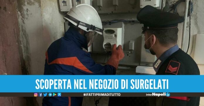 Furto di corrente da 50mila euro a Qualiano, arrestato giovane commerciante