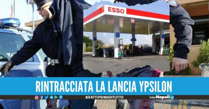 Rapina a mano armata al distributore Esso, fuggitivo scovato a Scampia