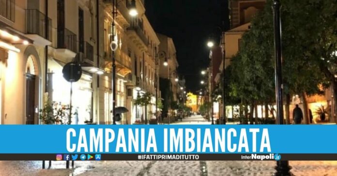 Neve in provincia di Napoli, arriva il colpo di coda dell'inverno