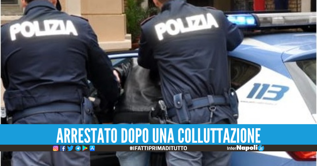 Ruba il cellulare ad una ragazza e aggredisce i poliziotti, 26enne arrestato in provincia di Napoli