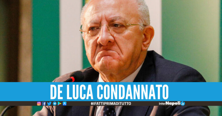 Vigili promossi a membri staff, De Luca condannato: danno erariale da 59mila euro