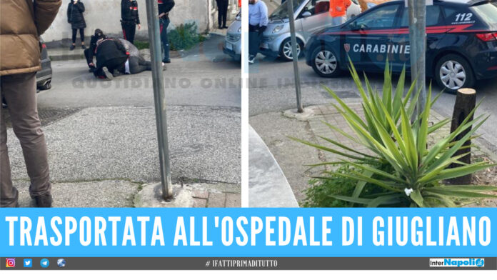 Donna investita a Marano