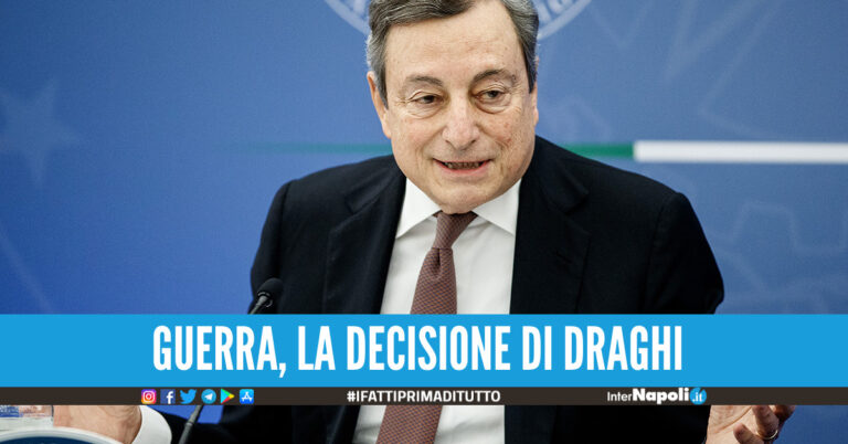 Guerra Ucraina-Russia, Draghi proclama in Italia lo stato di emergenza fino al 31 dicembre