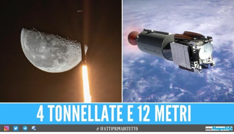 Il Falcon 9 si schianterà sulla Luna, impatto del razzo visibile in streaming