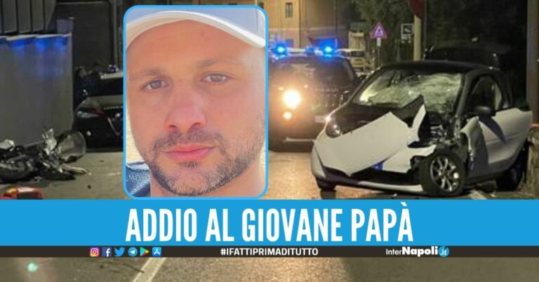 Lacrime e dolore per Antonino, il 37enne muore in provincia di Napoli