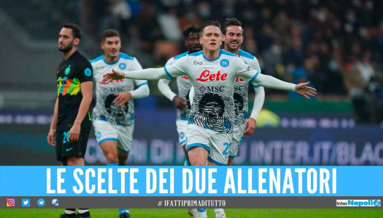 Formazioni ufficiali Napoli-Inter: Spalletti dà fiducia a Lobotka, Inzaghi conferma Lautaro