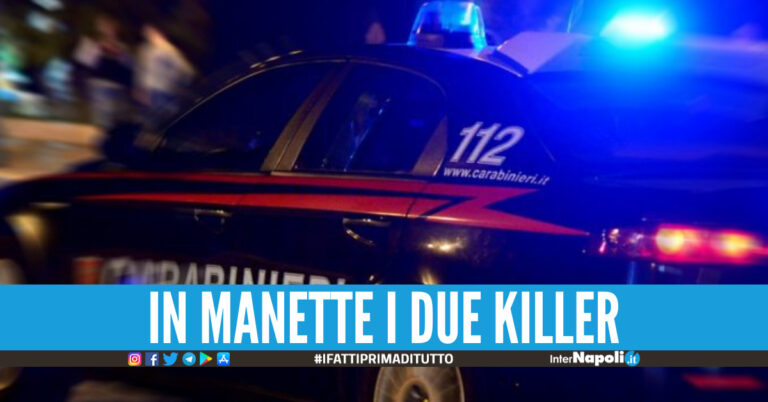 Agguato davanti al circolo in Campania, arrestati i due killer: uno di loro ha 20 anni