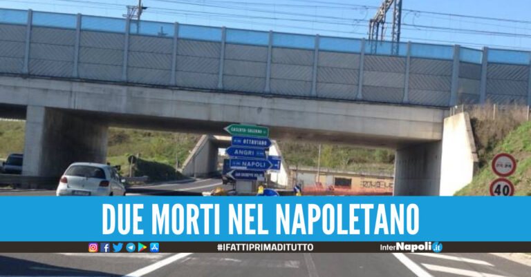 Terribile incidente nel Napoletano, due vittime nello schianto sulla Statale della morte