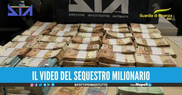 Sequestrati oltre 4 milioni di euro in contanti, maxi-blitz dell’Antimafia