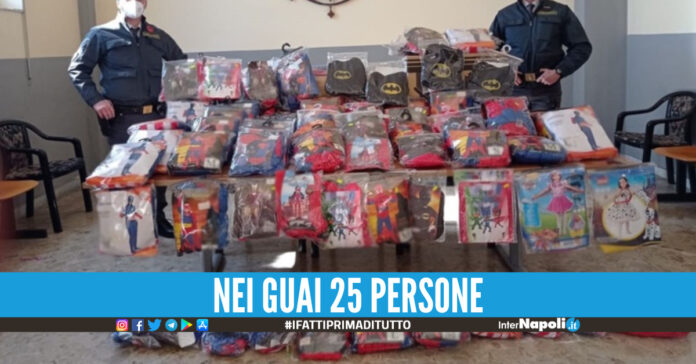 Sequestro articoli Guardia di Finanza