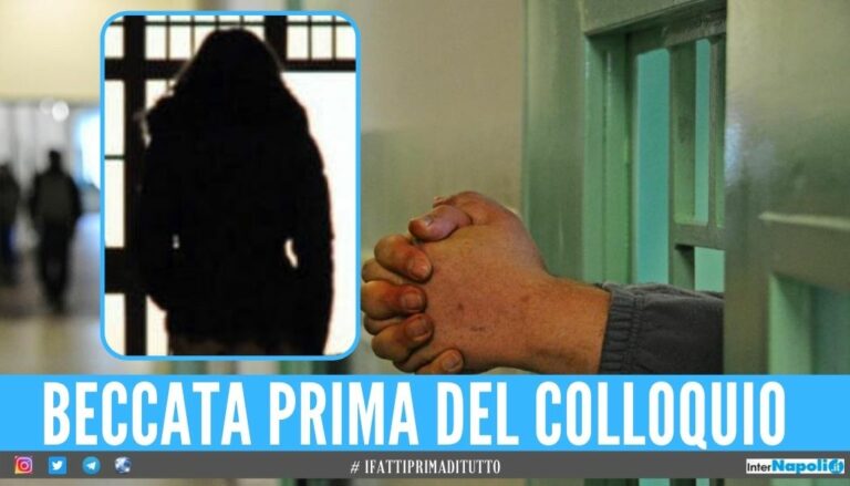 Droga negli slip destinata al compagno in carcere, arrestata donna di Napoli