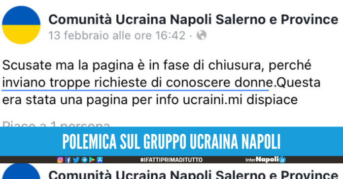 pagina comunità ucraina