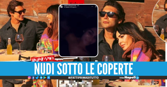 Belen Rodriguez con Stefano De Martino