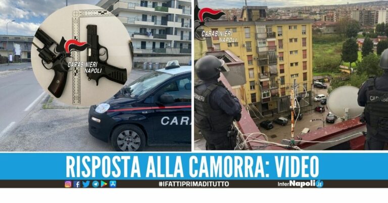 Controlli tra Arzano e Fratta, carabinieri setacciano la 167 e le palazzine