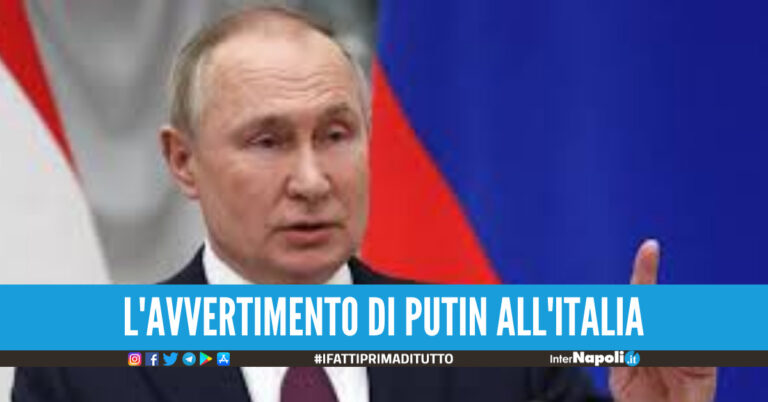Ucraina, Mosca minaccia l’Italia:«Con sanzioni conseguenze irreversibili»