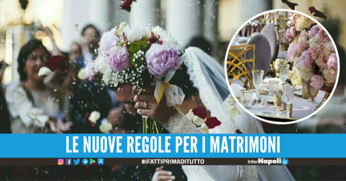 Dalle mascherine fino al numero di invitati, le nuove regole Covid per i matrimoni