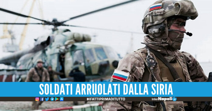 Guerra in Ucraina, la Russia arruola anche i soldi siriani: li pagherà mille euro all'ora