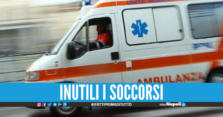 Tragedia ad Afragola, 34enne stroncato da un infarto in strada: lascia la moglie e 2 bimbi