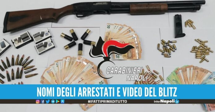 Spaccio a Frattaminore e raid tra Frattamaggiore e Arzano: 7 arresti contro il clan