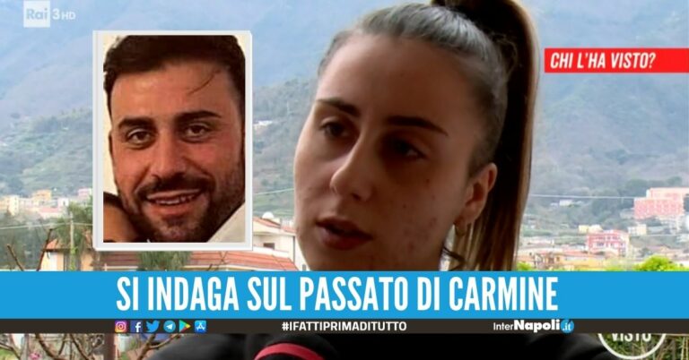 Scomparsa di Carmine, parla la futura moglie: 