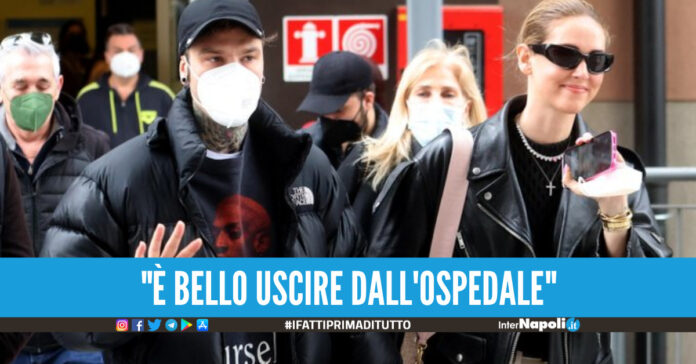 Fedez lascia l'ospedale, le prime parole del rapper dopo le dimissioni