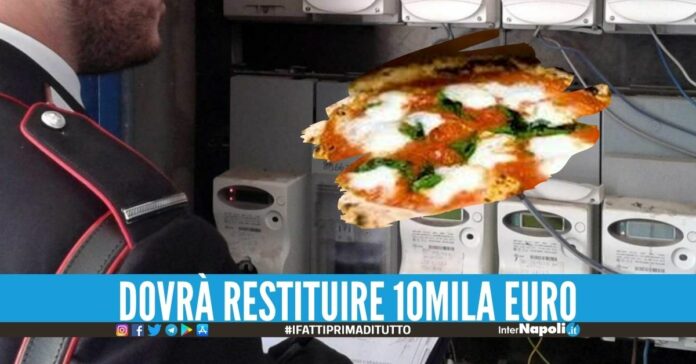 Furto di energia elettrica in pizzeria, scattano le manette nel Napoletano