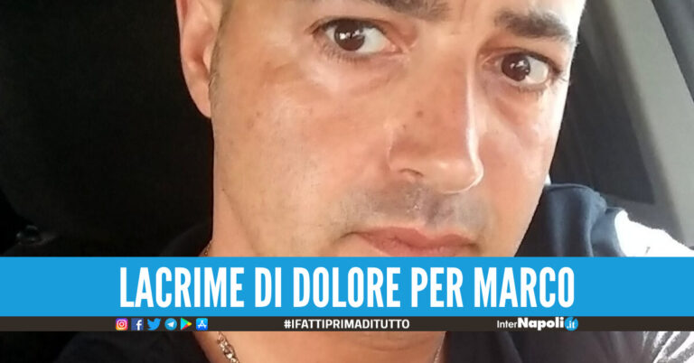 Tragedia a Napoli, Marco stroncato da un malore a 45 anni: lascia moglie e figlio piccolo
