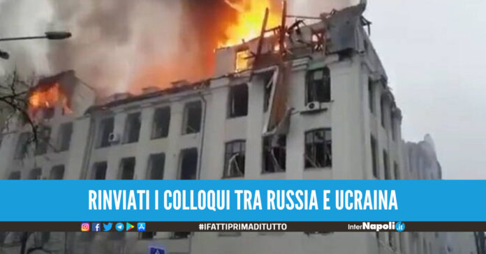 Guerra in Ucraina, missili su università e sede della polizia: ci sono più di 20 morti