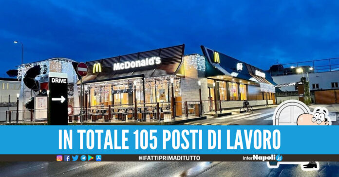 McDonald's cerca dipendenti: posti disponibili a Giugliano, Villaricca e Melito