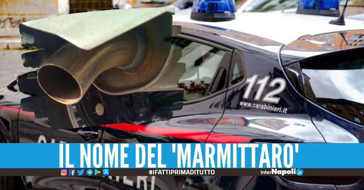 Arrestato 'cacciatore' di marmitte a Mugnano, girava con il figlio neonato e la moglie