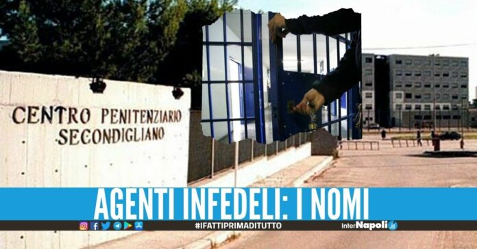 Giro di droga e telefonini nel carcere di Secondigliano, arrestati 4 agenti penitenziari