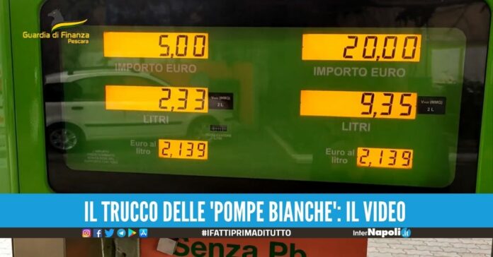 Scoperti i cartelli con i prezzi finti, blitz contro i distributori di benzina
