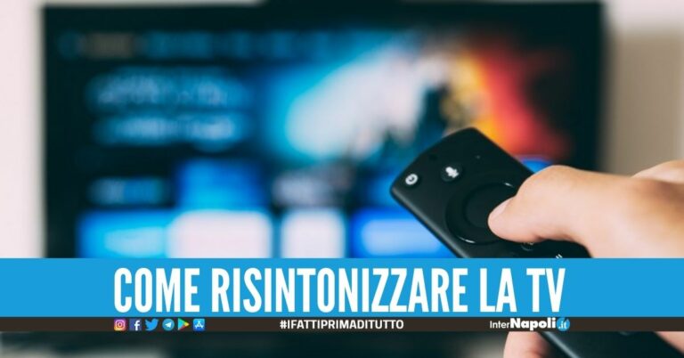 Da oggi cambiano i canali tv Rai e Mediaset in Campania, novità per il digitale terreste