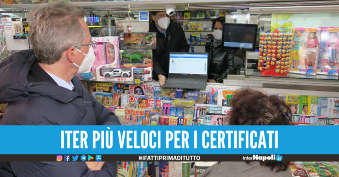 Edicole digitali, foto Comune di Napoli