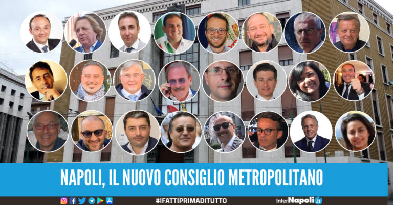Città Metropolitana di Napoli, foto e nomi dei 24 consiglieri eletti: solo due donne