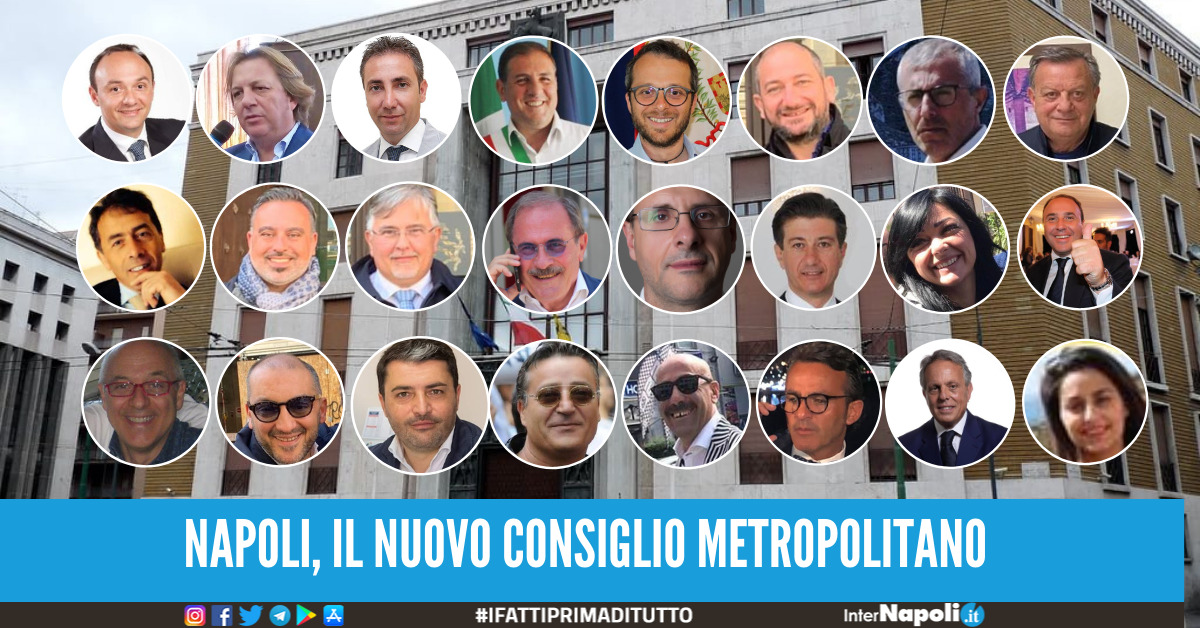 Elezioni Città Metropolitana di Napoli, foto e nomi dei 24 eletti solo due donne