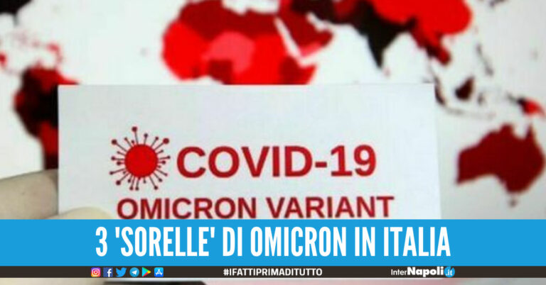 Il Covid non è scomparso, Omicron si moltiplica in Italia 3 versioni