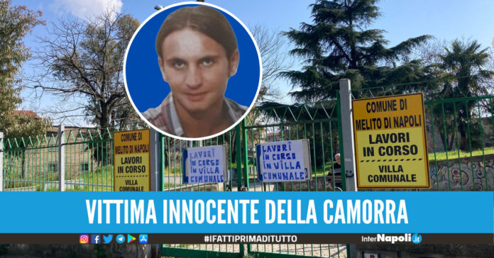 Melito, via a lavori di restyling della villa comunale intitolata a Mauriello, vittima innocente della camorra