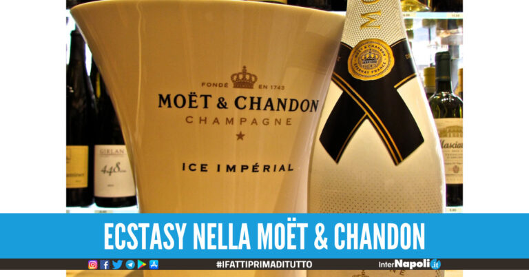 Ministero della Salute, avviso ai consumatori presenza di ecstasy in lotto di 'Moët & Chandon'