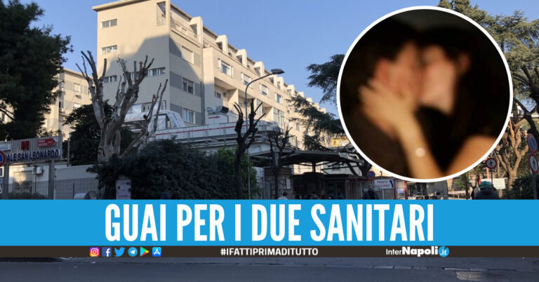 Video hot nell’Ospedale di Castellammare, denunciati medico e infermiera