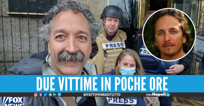 Pierre Zakrzewski in primo piano sulla sinistra, a destra Brent Reno