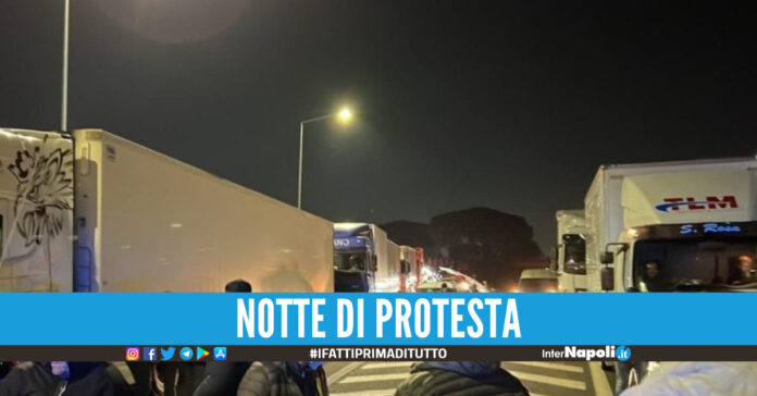 Protesta autotrasportatori, fonte foto fanpage.it