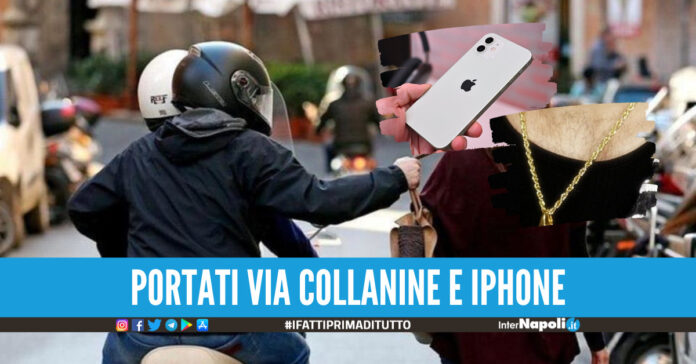 Scippo in strada, foto di repertorio