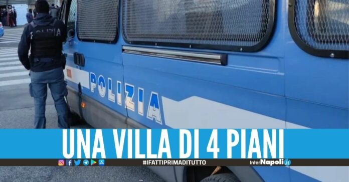 Sgomberata una villa dei Casalesi, era occupata da un parente del boss