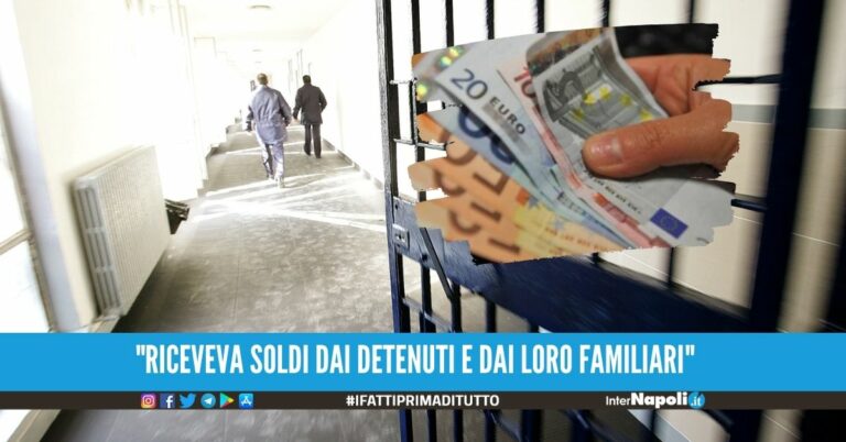 “Si vendeva le celle”, il pentito accusa l’ispettore del carcere di Secondigliano