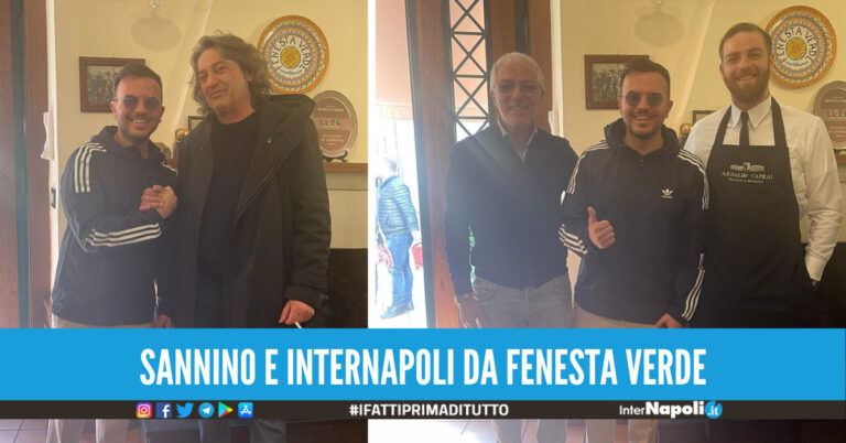 Andrea Sannino a Giugliano, l’incontro col direttore di InterNapoli.it da ‘Fenesta Verde’
